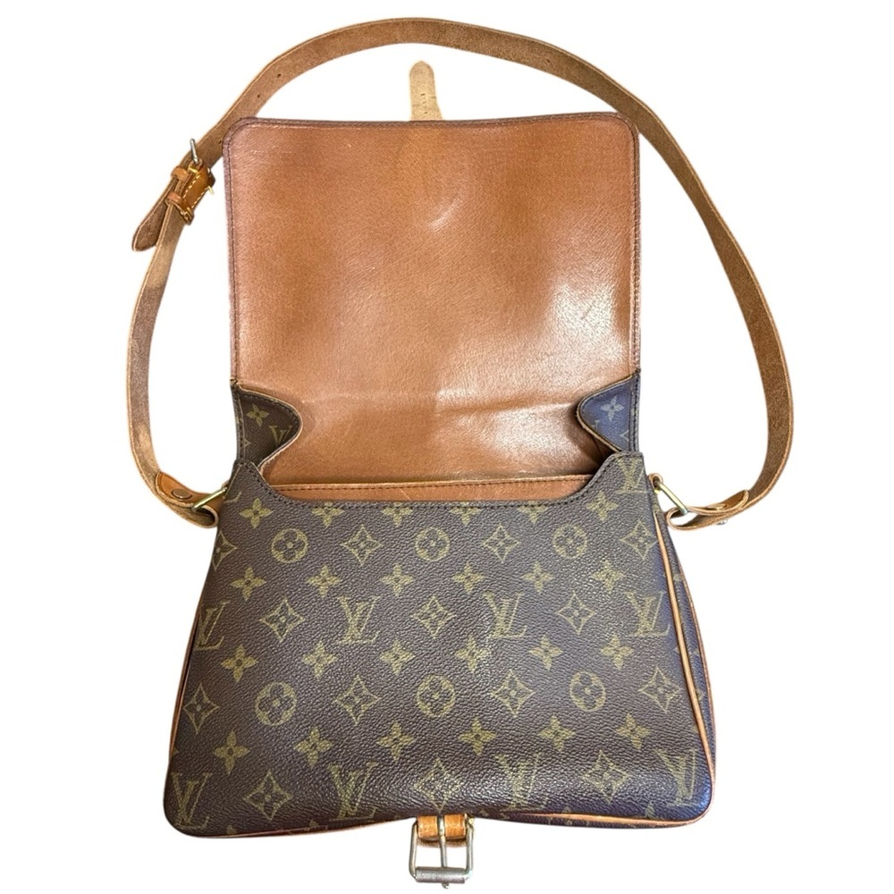 Louis Vuitton Monogram Cartouchiere GM Canvas Leather Crossbody Bag/Shoulder Bag - Picture 16 of 16